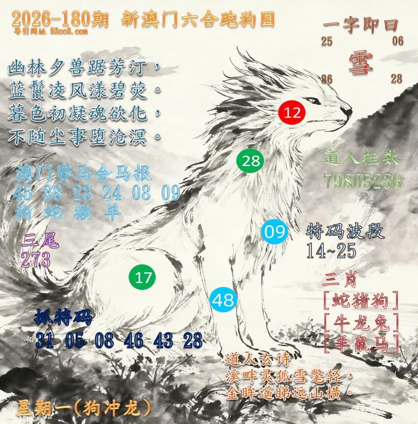 新澳门六合跑马图180期