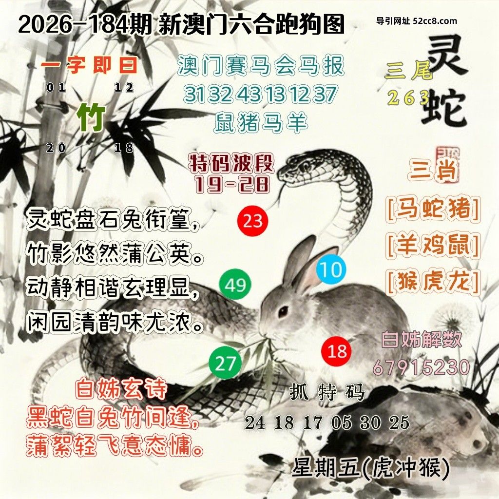 新澳门六合跑马图184期