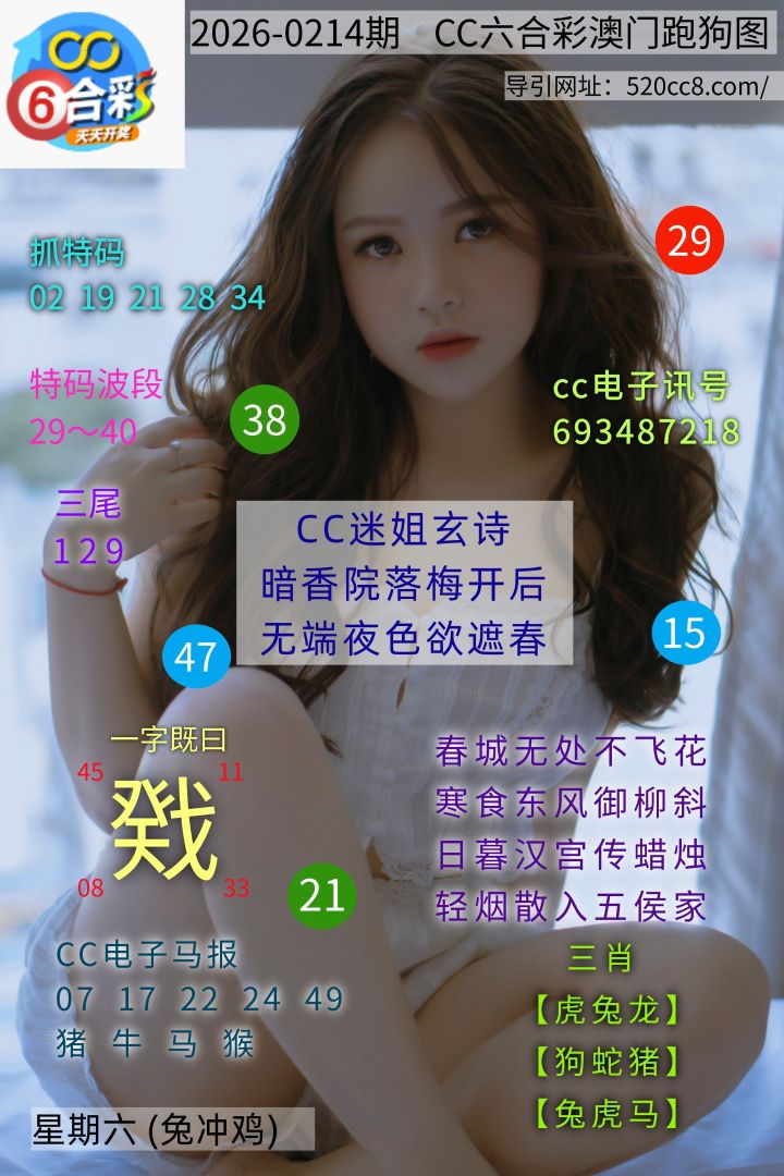 CC六合澳门跑马图0214期